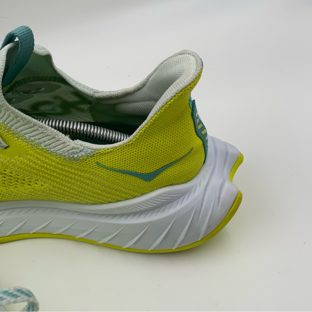 Hoka One One Men’s Carbon X 3 Lime Color (BSEP) Shoes. Size 13. - Picture 5 of 11